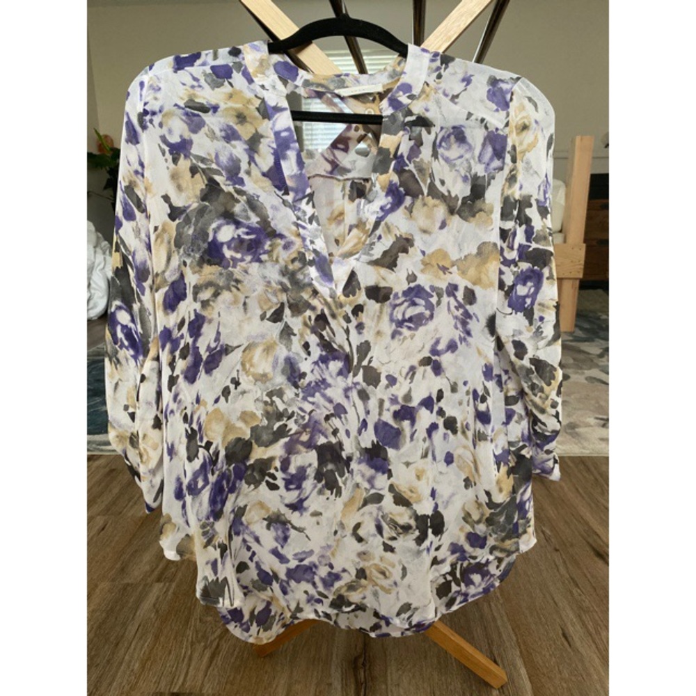 Floral Long Sleeve Blouse